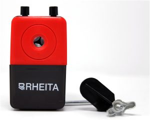RHEITA Spitzmaschine mit Spannvorrichtung inkl. Schraubzwinge,farblich sortiert, Metallklinge