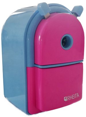 RHEITA Jumbo-Spitzmaschine für Stifte bis 12 mm, mehrfarbig, individuell einstellbar inkl. Schraubzwinge