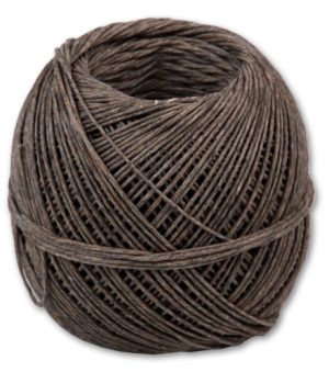 RHEITA Packkordel, extra fein, 1mm, 60 Meter, natur, PP-Stapelfaser