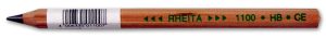 RHEITA Jumbo-Bleistift, naturbelassen, Mine 5 mm, hexagonal, lose im Karton