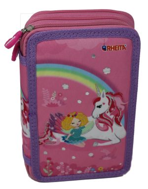 Tripledecker Schüleretui 52-tlg., Motiv "FAIRY GIRL"
