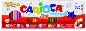 CARIOCA Joy Fasermaler 50 Stück, 2,8mm Spitze