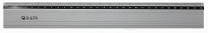 RHEITA Metalllineal aus Aluminium, silber, 30 cm, rutschfest