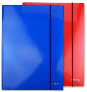 RHEITA Sammelmappe aus 400g/m² Karton zum Ablegen von wichtigen Unterlagen,DIN A4,farblich sortiert