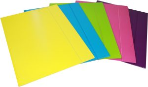 RHEITA Sammelmappe aus 400g/m² Karton zum Ablegen von wichtigen Unterlagen,DIN A3,farblich sortiert