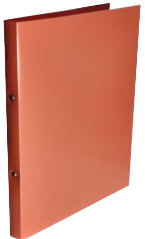 RHEITA Ringbuch für A4 aus stabilem PP, 2-Loch Mechanik, Ringdurchmesser 1,6 cm, Rückenbreite 2,5 cm