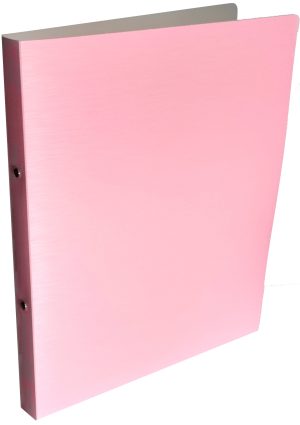 RHEITA Ringbuch für A4 "Trend" aus stabilem PP, gebürstete Oberfläche, 2-Loch Mechanik, Ringdurchmesser 1,6 cm, Rückenbreite 2,5 cm