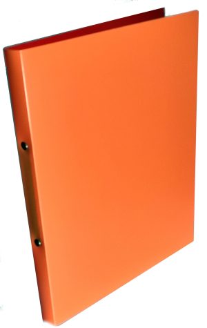 RHEITA Ringbuch für A4 aus stabilem PP, 2-Loch Mechanik, Ringdurchmesser 1,6 cm, Rückenbreite 2,5 cm
