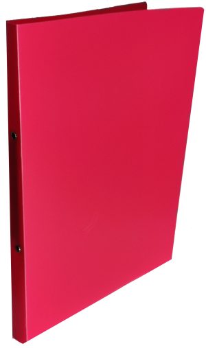 RHEITA Ringbuch für A4 aus stabilem PP, 2-Loch Mechanik, Ringdurchmesser 1,6 cm, Rückenbreite 2,5 cm