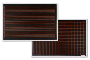 RHEITA Kunststofftafel "RHEITAFLEX", Lineatur R 1/9, bruchsicher