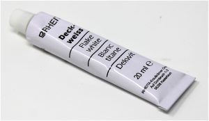 RHEITA Deckweiß 20ml, weiß, lose im Karton