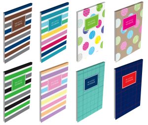 RHEITA Notizbücher "My little Notebook, A7, kariert, 50 Blatt, 60g/m², verschiedene Motivw