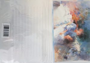 RHEITA Briefpapier "Nostalgie", 90g/m², 10 Bögen + 5 Umschläge, verschiedene Motive