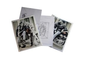 RHEITA Briefpapier "Flirt", 90g/m², je 10 Bögen + Umschläge, verschiedene Motive