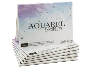 Aquarellblock, Maße: 24 x 32cm, 18 Blatt, 300 g/m²