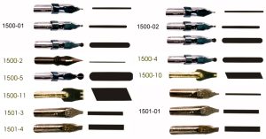 RHEITA Federn Plakatfeder, 4.0 mm, Großpackung