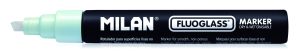 MILAN Kreidemarker weiß, 2-4mm Keilspitze, 12 Stück im Display