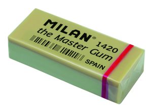 MILAN MASTER GUM, weicher Spezialradierer für Fine-Art mit starker Adorptionskraft für Kohle und Grafit