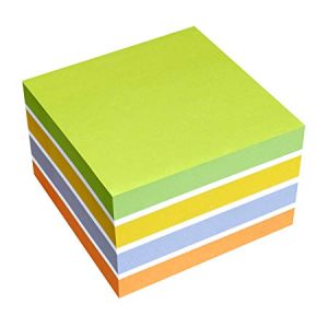 RHEITA Haftnotizen-Würfel, Brillantmix, 75 x 75 mm, 450 Blatt,