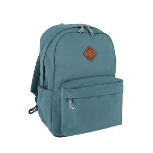 Gataric Rucksack "X-Series", grau, Maße ca. 46 cm (Höhe) x 32 cm (Breite) x 19 cm (Tiefe), 2 Seitentaschen, verstellbare Schultergurte, wasserabweisendes Material, Skate Gürtel, Notebookfach für Notebooks bis 15,6", ultra leicht