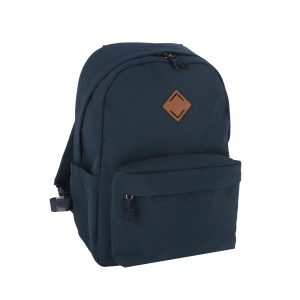 Gataric Rucksack "X-Series", dunkelblau, Maße ca. 46 cm (Höhe) x 32 cm (Breite) x 19 cm (Tiefe), 2 Seitentaschen, verstellbare Schultergurte, wasserabweisendes Material, Skate Gürtel, Notebookfach für Notebooks bis 15,6", ultra leicht